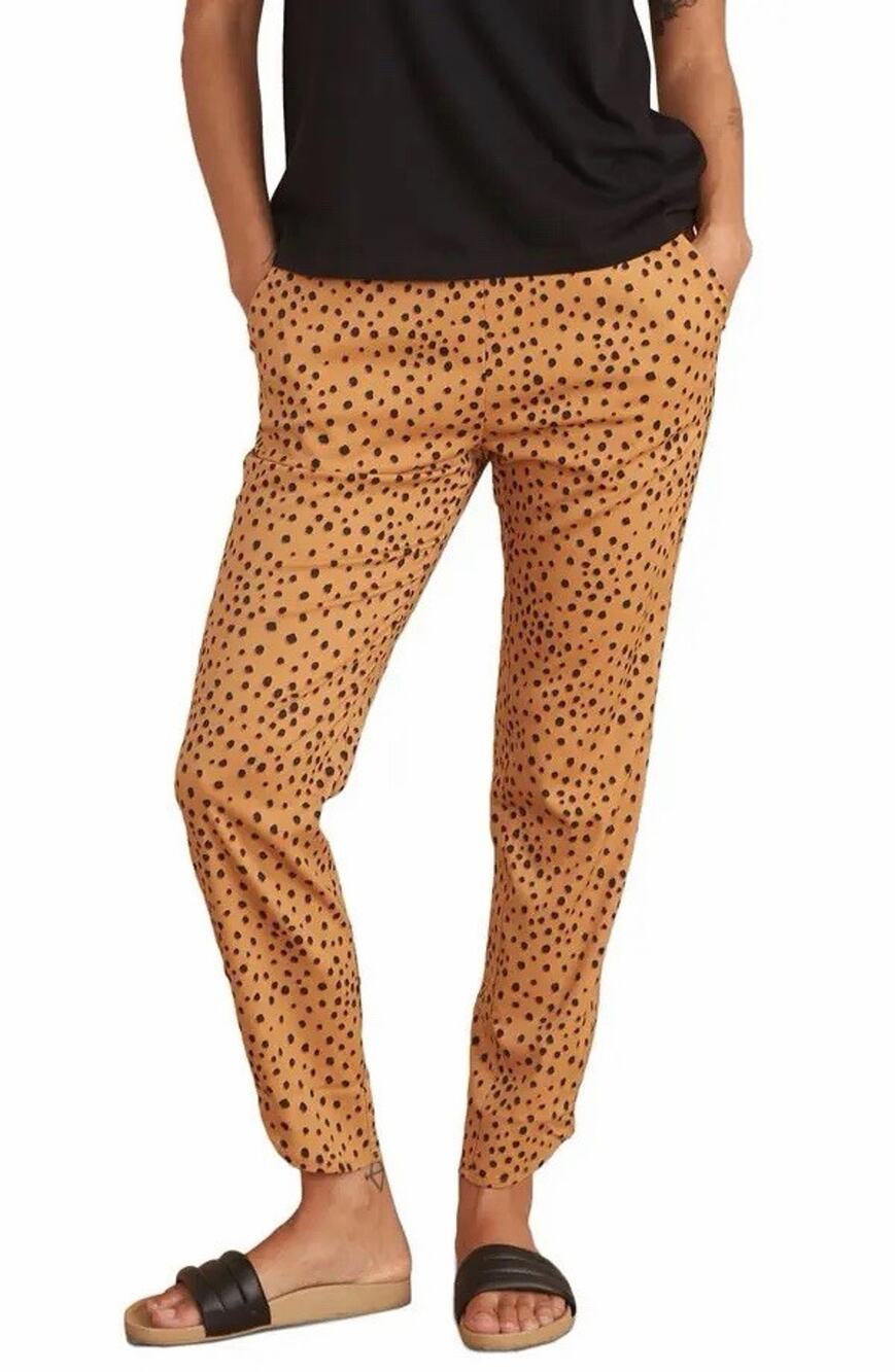 Marine Layer Women’s Allison Cheetah Print Pull-On Pants XS